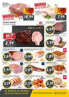 Słoneczko - gazetka promocyjna Gazetka od czwartku 25.09 do niedzieli 05.10 - strona 2