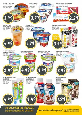 Słoneczko - gazetka promocyjna Gazetka od czwartku 25.09 do niedzieli 05.10 - strona 3