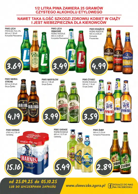 Słoneczko - gazetka promocyjna Gazetka od czwartku 25.09 do niedzieli 05.10 - strona 11