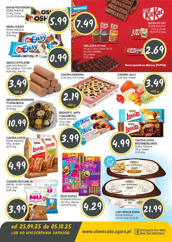 Słoneczko - gazetka promocyjna Gazetka od czwartku 25.09 do niedzieli 05.10 - strona 7