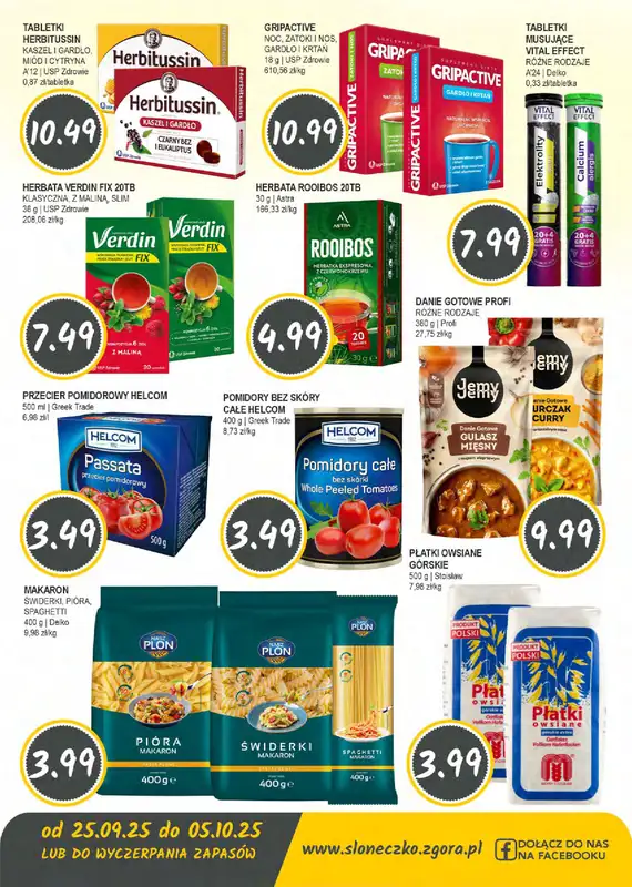 Słoneczko - gazetka promocyjna Gazetka od czwartku 25.09 do niedzieli 05.10 - strona 6