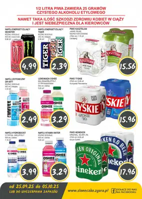 Słoneczko - gazetka promocyjna Gazetka od czwartku 25.09 do niedzieli 05.10 - strona 10