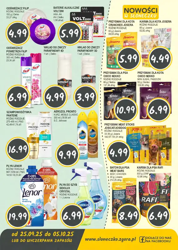 Słoneczko - gazetka promocyjna Gazetka od czwartku 25.09 do niedzieli 05.10 - strona 8