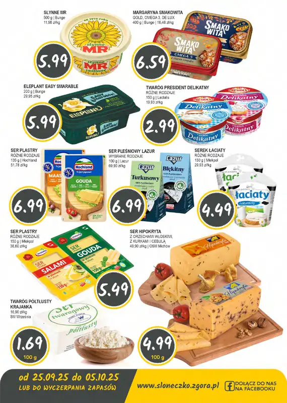 Słoneczko - gazetka promocyjna Gazetka od czwartku 25.09 do niedzieli 05.10 - strona 4