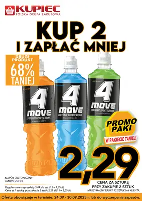 Kupiec - gazetka promocyjna Promopaki od środy 24.09 do wtorku 30.09 - strona 3