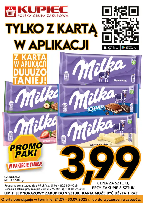 Kupiec - gazetka promocyjna Promopaki od środy 24.09 do wtorku 30.09 - strona 2
