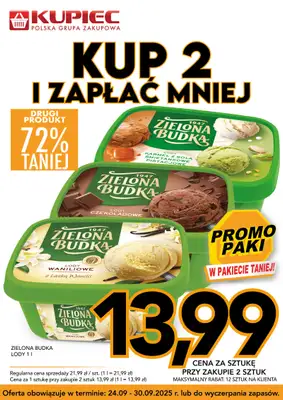 Kupiec - gazetka promocyjna Promopaki od środy 24.09 do wtorku 30.09 - strona 16