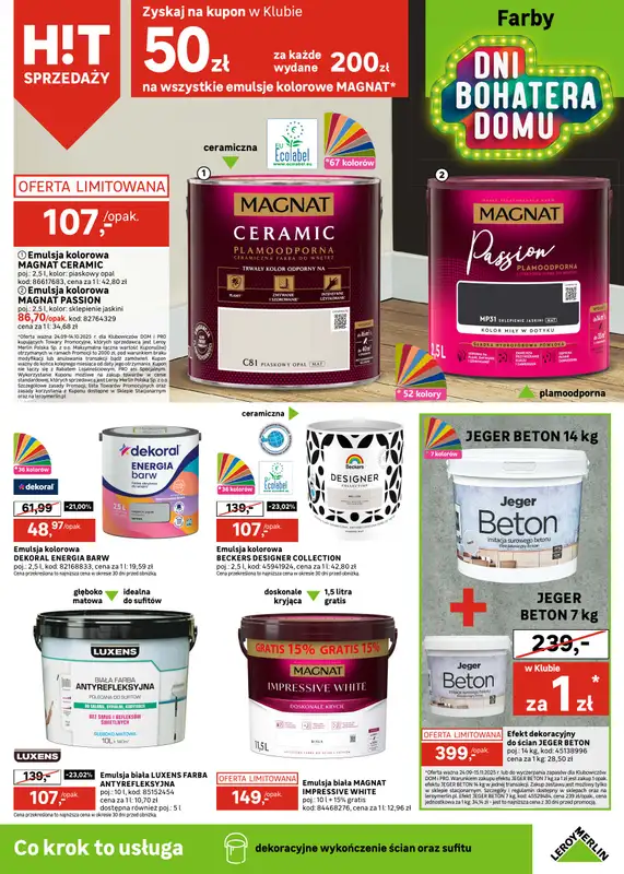 Leroy Merlin - gazetka promocyjna Gazetka od środy 24.09 do wtorku 14.10 - strona 9