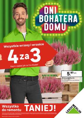 Leroy Merlin - gazetka promocyjna Gazetka od środy 24.09 do wtorku 14.10