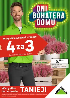 Leroy Merlin - gazetka promocyjna Gazetka od środy 24.09 do wtorku 14.10