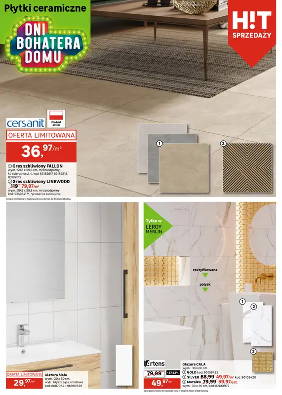 Leroy Merlin - gazetka promocyjna Gazetka od środy 24.09 do wtorku 14.10 - strona 6