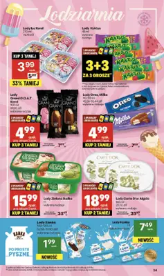 Delikatesy Centrum - gazetka promocyjna Gazetka  do środy 01.10 - strona 34