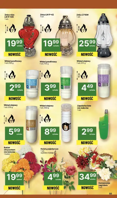 Delikatesy Centrum - gazetka promocyjna Gazetka  do środy 01.10 - strona 50