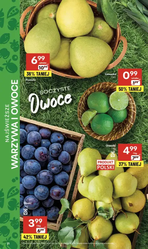 Delikatesy Centrum - gazetka promocyjna Gazetka  do środy 01.10 - strona 21