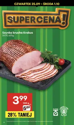 Delikatesy Centrum - gazetka promocyjna Gazetka  do środy 01.10 - strona 9