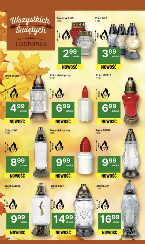 Delikatesy Centrum - gazetka promocyjna Gazetka  do środy 01.10 - strona 49