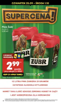 Delikatesy Centrum - gazetka promocyjna Gazetka  do środy 01.10 - strona 11