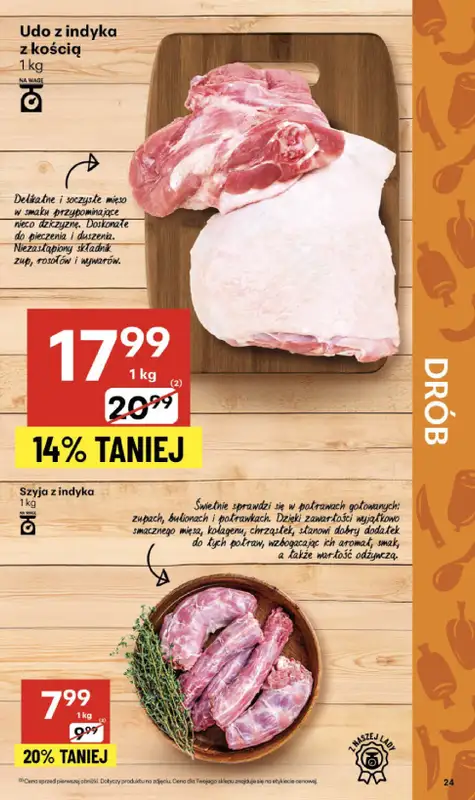 Delikatesy Centrum - gazetka promocyjna Gazetka  do środy 01.10 - strona 24