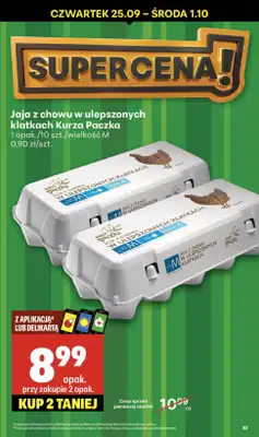 Delikatesy Centrum - gazetka promocyjna Gazetka  do środy 01.10 - strona 10