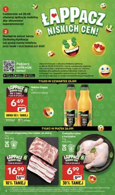 Delikatesy Centrum - gazetka promocyjna Gazetka  do środy 01.10 - strona 5