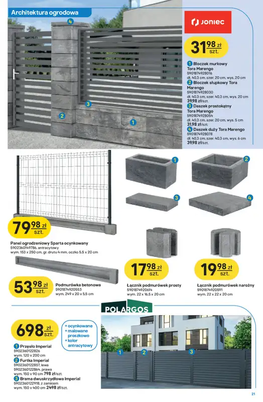 Castorama - gazetka promocyjna Gazetka od środy 24.09 do wtorku 07.10 - strona 21