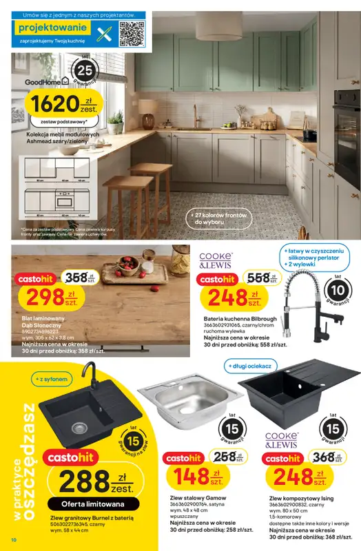 Castorama - gazetka promocyjna Gazetka od środy 24.09 do wtorku 07.10 - strona 10