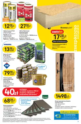 Castorama - gazetka promocyjna Gazetka od środy 24.09 do wtorku 07.10 - strona 15