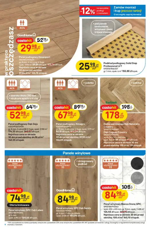 Castorama - gazetka promocyjna Gazetka od środy 24.09 do wtorku 07.10 - strona 6