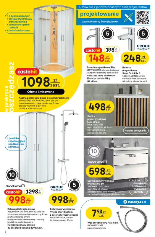 Castorama - gazetka promocyjna Gazetka od środy 24.09 do wtorku 07.10 - strona 2