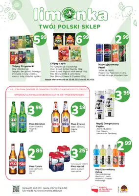 Limonka - gazetka promocyjna Plakaty promocyjne od czwartku 25.09 do niedzieli 05.10 - strona 2