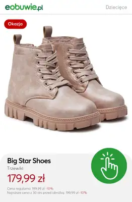eobuwie.pl - gazetka promocyjna Trzewiki dziecięce do -30% od środy 24.09  - strona 10