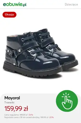 eobuwie.pl - gazetka promocyjna Trzewiki dziecięce do -30% od środy 24.09  - strona 4
