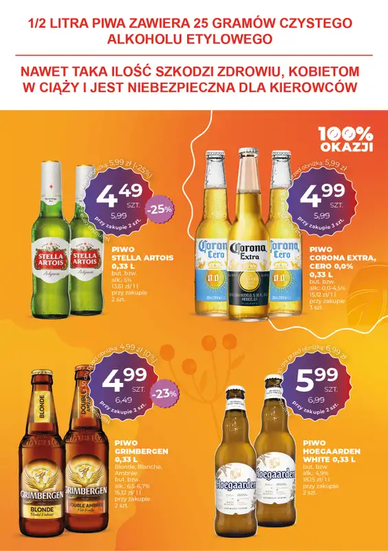 Duży Ben - gazetka promocyjna Gazetka piwna od środy 24.09 do wtorku 07.10 - strona 5