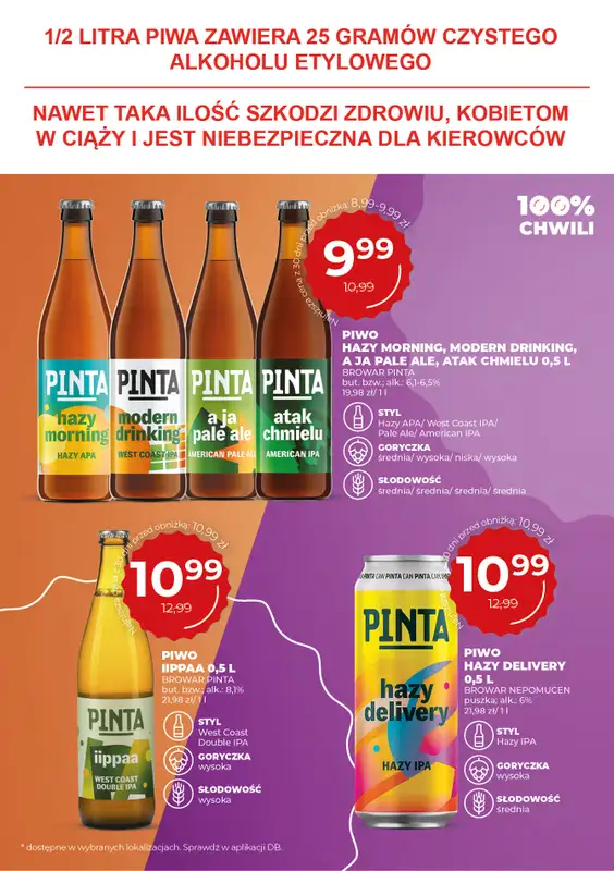 Duży Ben - gazetka promocyjna Gazetka piwna od środy 24.09 do wtorku 07.10 - strona 12