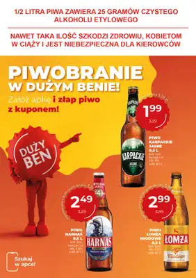 Duży Ben - gazetka promocyjna Gazetka piwna od środy 24.09 do wtorku 07.10 - strona 2