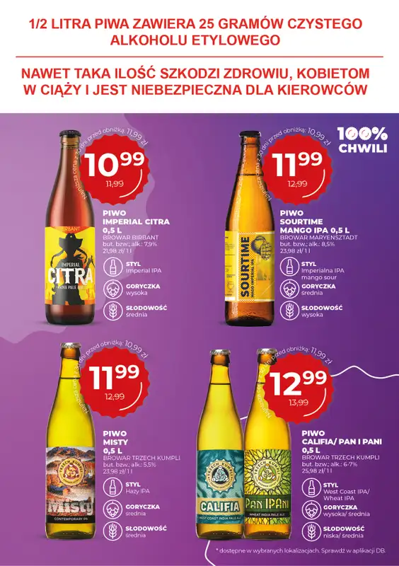 Duży Ben - gazetka promocyjna Gazetka piwna od środy 24.09 do wtorku 07.10 - strona 15