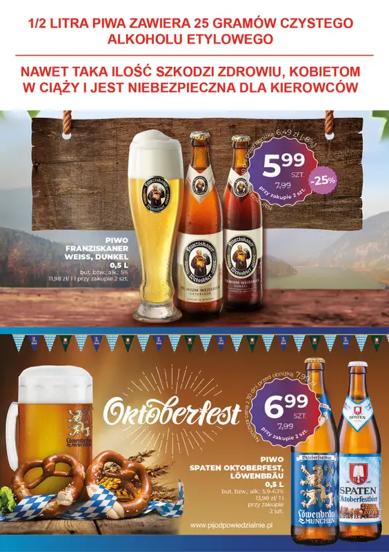 Duży Ben - gazetka promocyjna Gazetka piwna od środy 24.09 do wtorku 07.10 - strona 9