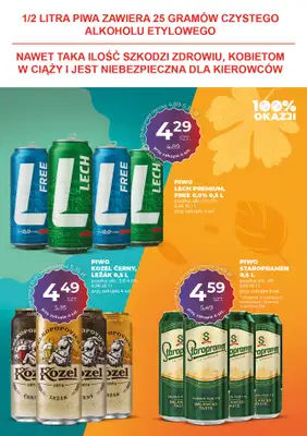 Duży Ben - gazetka promocyjna Gazetka piwna od środy 24.09 do wtorku 07.10 - strona 8
