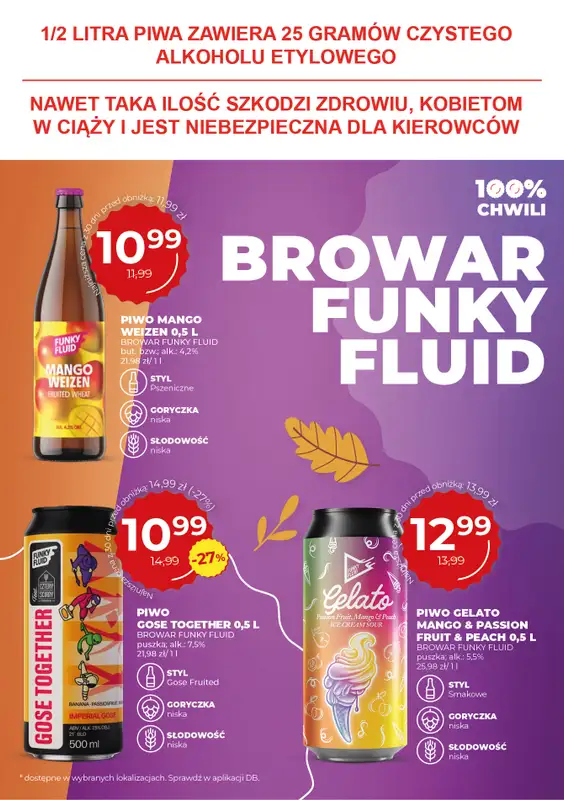 Duży Ben - gazetka promocyjna Gazetka piwna od środy 24.09 do wtorku 07.10 - strona 16