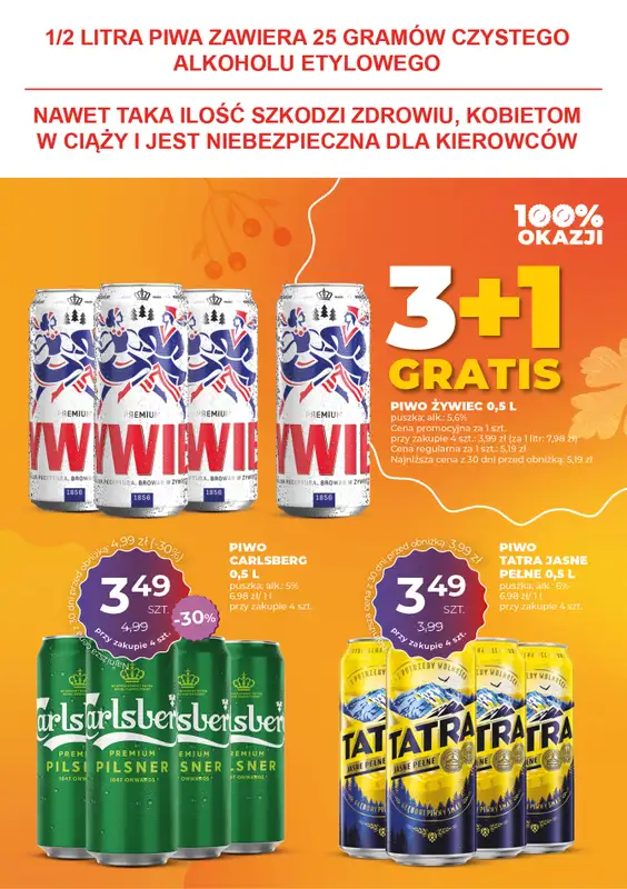 Duży Ben - gazetka promocyjna Gazetka piwna od środy 24.09 do wtorku 07.10 - strona 7