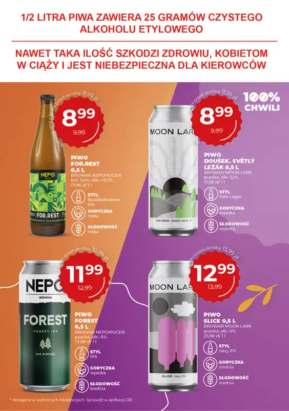 Duży Ben - gazetka promocyjna Gazetka piwna od środy 24.09 do wtorku 07.10 - strona 14