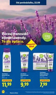 Lidl - gazetka promocyjna Oferta od poniedziałku od poniedziałku 22.09 do środy 24.09 - strona 58