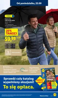 Lidl - gazetka promocyjna Oferta od poniedziałku od poniedziałku 22.09 do środy 24.09 - strona 15
