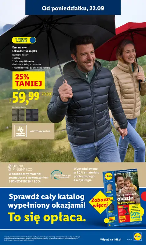 Lidl - gazetka promocyjna Oferta od poniedziałku od poniedziałku 22.09 do środy 24.09 - strona 15
