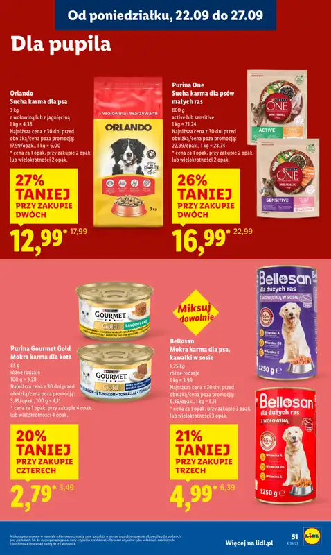 Lidl - gazetka promocyjna Oferta od poniedziałku od poniedziałku 22.09 do środy 24.09 - strona 61
