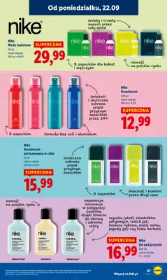 Lidl - gazetka promocyjna Oferta od poniedziałku od poniedziałku 22.09 do środy 24.09 - strona 57
