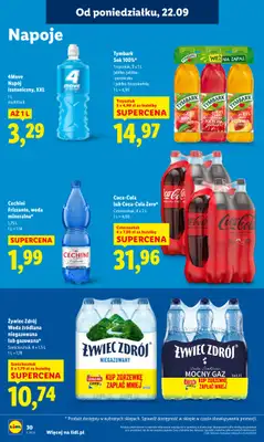 Lidl - gazetka promocyjna Oferta od poniedziałku od poniedziałku 22.09 do środy 24.09 - strona 34