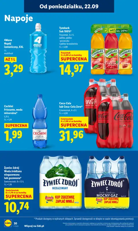 Lidl - gazetka promocyjna Oferta od poniedziałku od poniedziałku 22.09 do środy 24.09 - strona 34