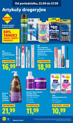 Lidl - gazetka promocyjna Oferta od poniedziałku od poniedziałku 22.09 do środy 24.09 - strona 56