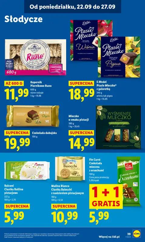 Lidl - gazetka promocyjna Oferta od poniedziałku od poniedziałku 22.09 do środy 24.09 - strona 45